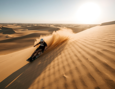 Sandboarding