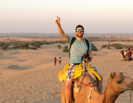 camel riding